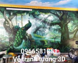 Vẽ Tranh Tường Tây Ninh - Tranh Tường 3D 